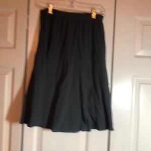 Cottonways Gray Knee length Skirt